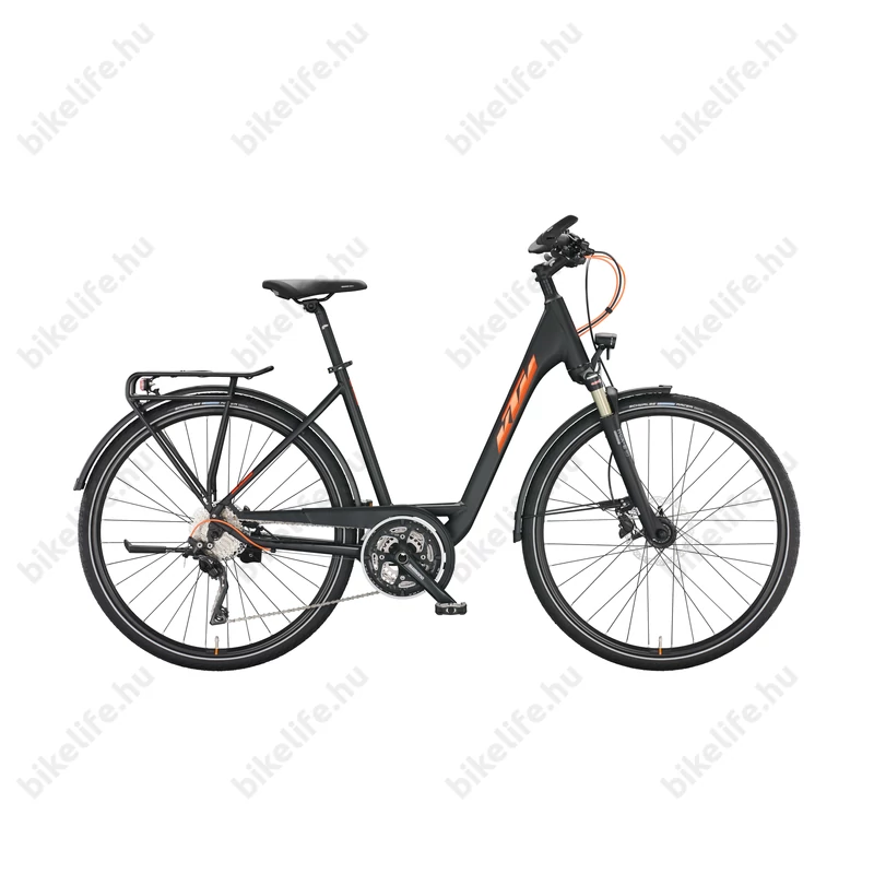 KTM Life 1964 alacsonyátlépésű trekking kerékpár 22 fokozatú Shimano Cues 6000 szettel hidraulikus tárcsafékkel 46cm