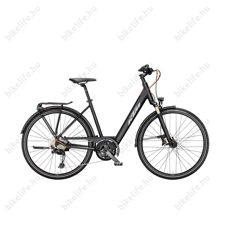 KTM Life 1964 alacsonyátlépésű trekking kerékpár 22 fokozatú Shimano Cues 6000 szettel hidraulikus tárcsafékkel 46cm