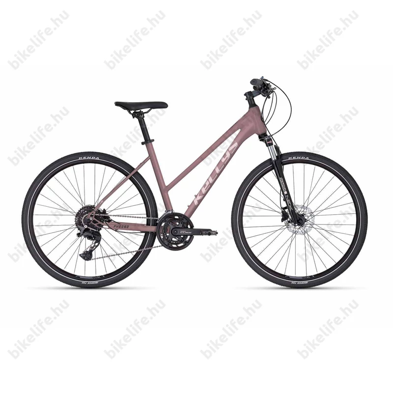 Kellys Pheebe 30 Rose Gold női cross kerékpár 18 fokozatú Cues váltó, Shimano hidraulikus tárcsafék, S/17