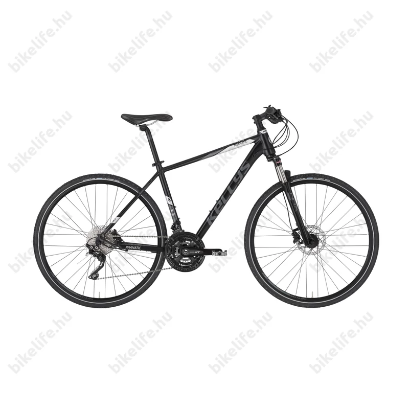Kellys Phanatic 90 cross kerékpár 30 fokozatú Deore XT váltó, Shimano tárcsafék, Suntour levegős teleszkóp, M/19