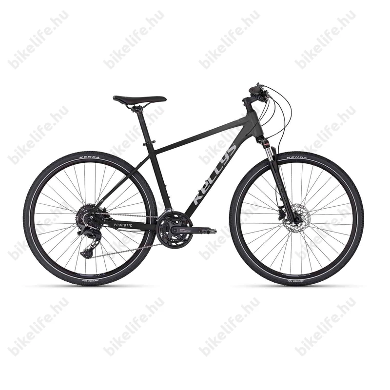 Kellys Phanatic 30 Anthracite cross kerékpár 18 fok. Cues váltó, Shimano hidraulikus tárcsafék L/21