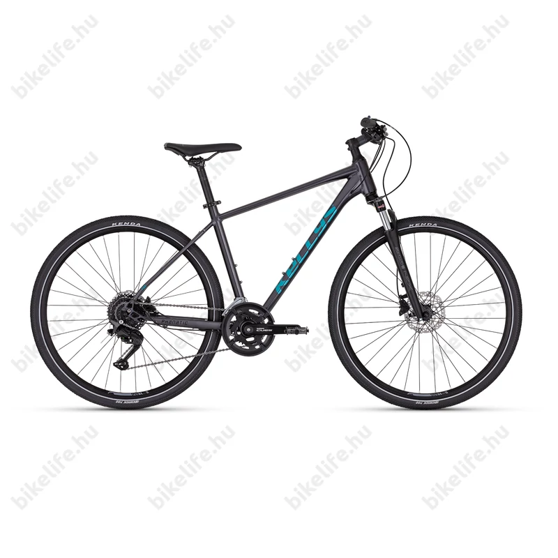 Kellys Phanatic 50 cross kerékpár 2x9 fokozatú Cues váltó Shimano MT200 tárcsafék L/21