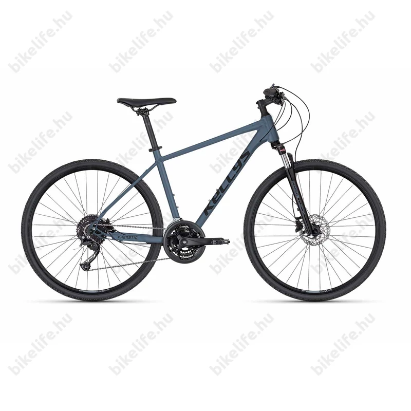 Kellys Phanatic 20 Steel cross kerékpár 27 fokozatú Altus váltó, Shimano hidraulikus tárcsafék L/21