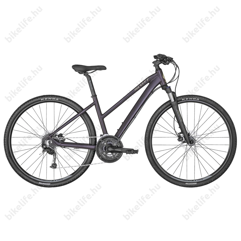 Scott Sub Cross 30 Lady női cross kerékpár 27f. Alivio váltó Suntour NEX HLO 63mm lila XL