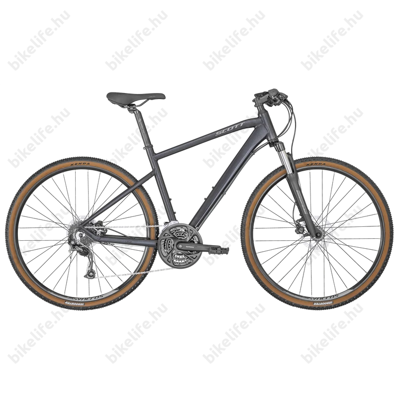 Scott Sub Cross 40 férfi cross kerékpár 27f. Altus váltó Zoom 187 D 63mm gránitfekete L