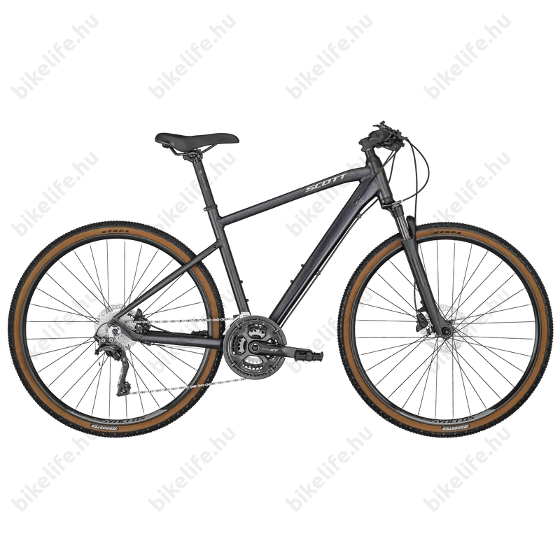 Scott Sub Cross 10 férfi cross kerékpár 30f. Deore XT váltó Suntour NCX RLO 63mm gránitfekete L