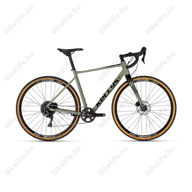 Kellys SOOT 70 országúti gravel kerékpár 11 fokozatú Shimano GRX 800 váltó, hidraulikus Disc S