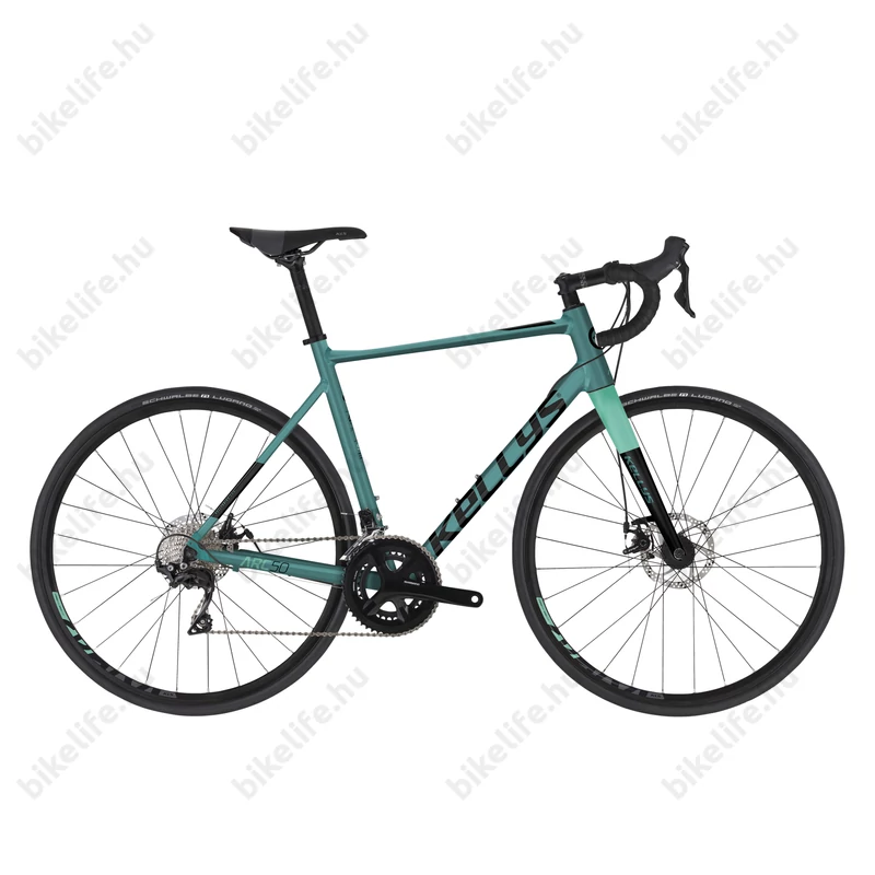 Kellys ARC 50 országúti kerékpár 22 fokozatú 105 váltóval mechanikus tárcsafékkel alu váz+karbon villa L