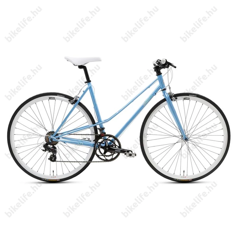 Csepel Torpedo 3* fitness kerékpár 14 fokozatú Shimano váltó, női, kék, 51cm