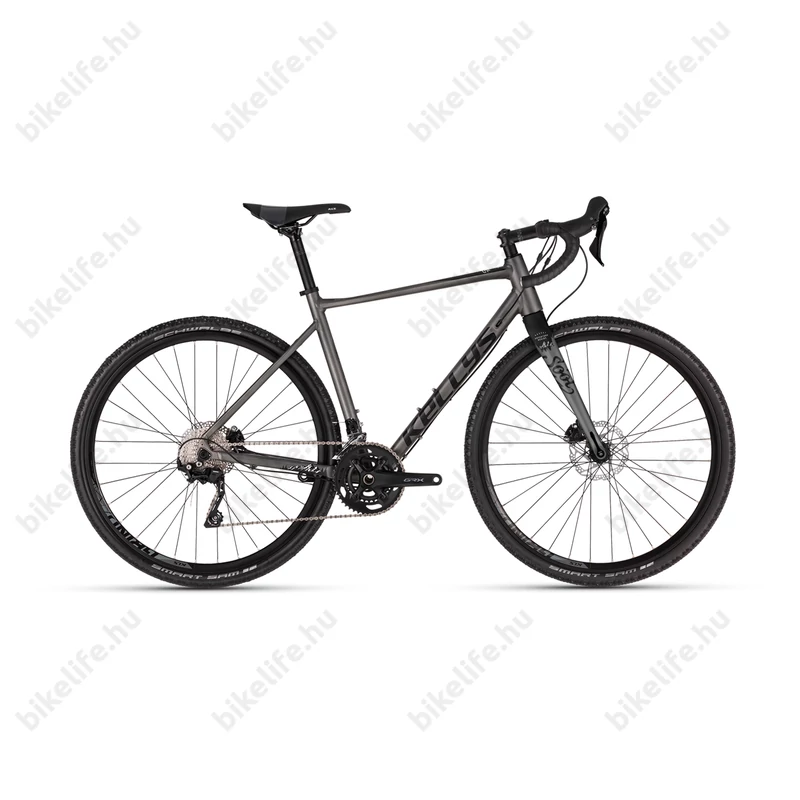 Kellys SOOT 50 országúti gravel kerékpár 20 fokozatú Shimano GRX 400 váltó, hidraulikus Disc L