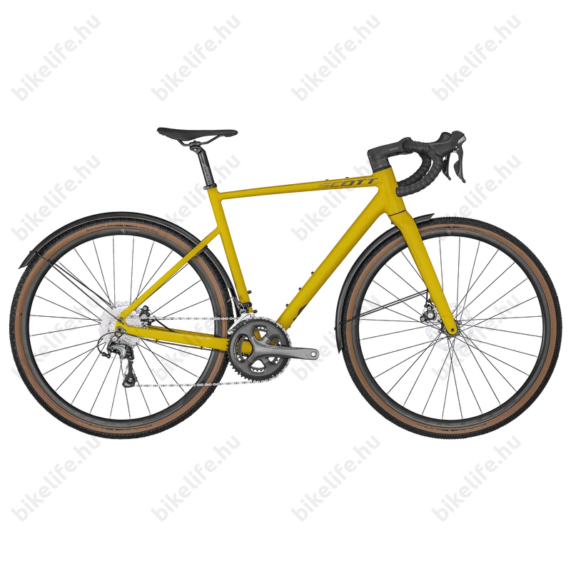 Scott Speedster Gravel 40 EQ gravel kerékpár 20f Shimano Tiagra váltó sárga M