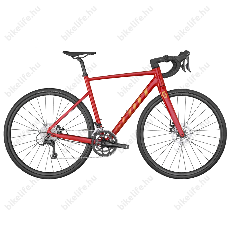 Scott Speedster 30 disc alu országúti kerékpár 18f Shimano Sora váltó carbon villa piros L