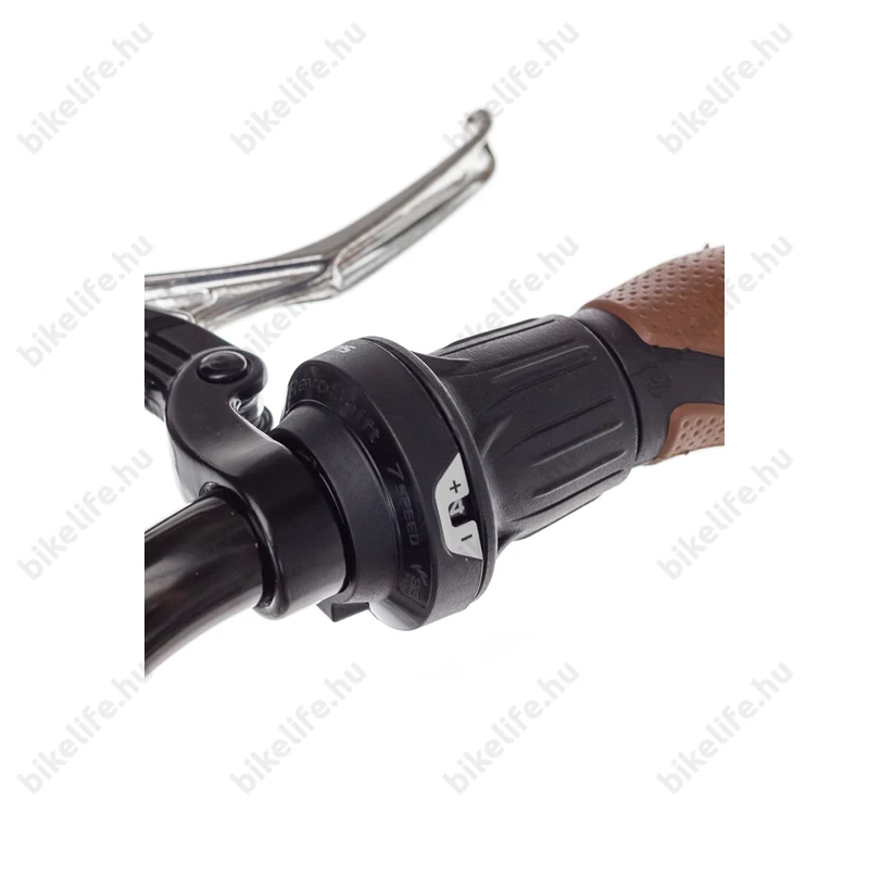 Csepel Budapest B 28-as városi kerékpár 7 sebességes Shimano váltós bézs