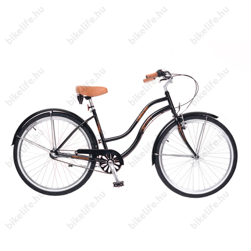Neuzer California cruiser kerékpár Nexus3 agyváltóval női fekete