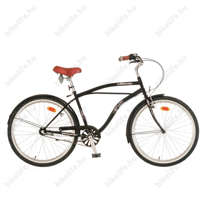 Neuzer California cruiser kerékpár Nexus3 agyváltóval férfi fekete