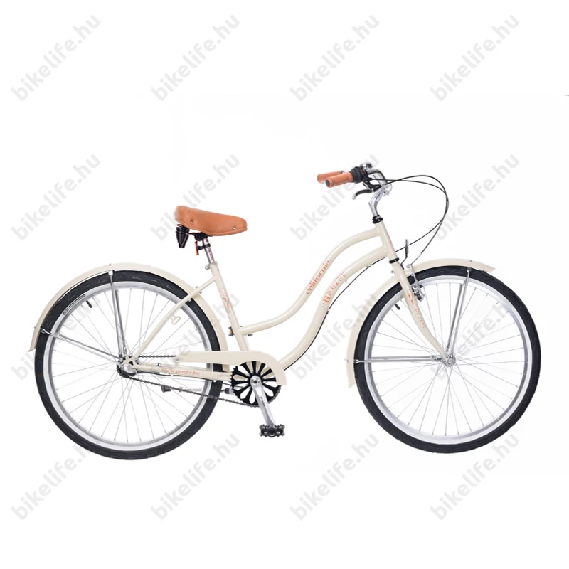 Neuzer California cruiser kerékpár Nexus3 agyváltóval női krém