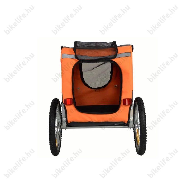 M-Wave kisállatszállító utánfutó közepes testű kutyusoknak