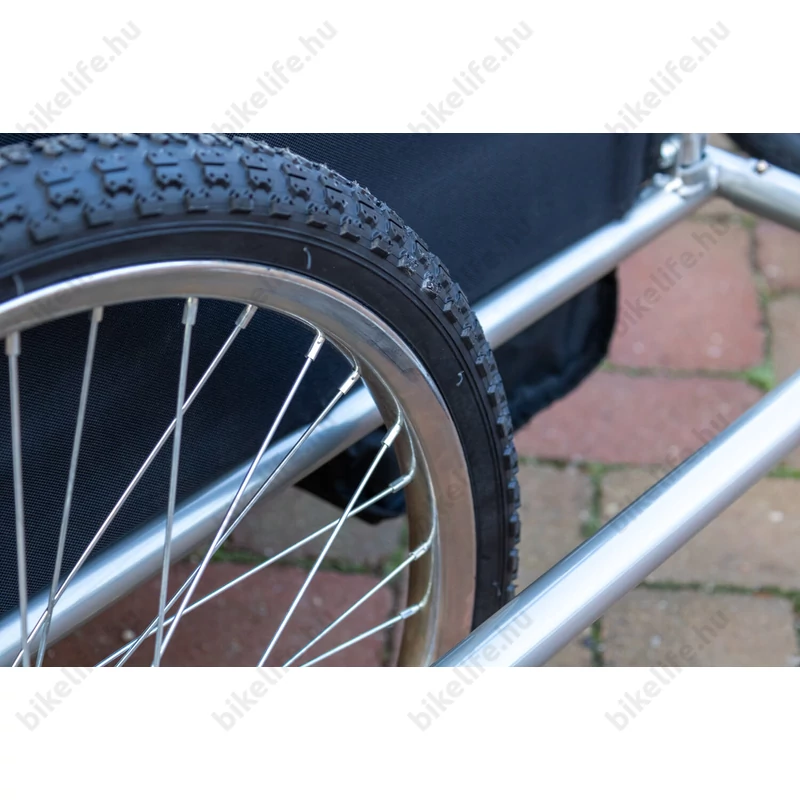 Gyermekutánfutó 2 gyermek szállítására (összsúly: max.40kg) könnyedén le/felszerelhető jogging szett, kék