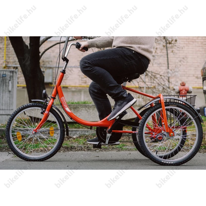 Csepel Camping felnőtt tricikli Nexus3 agyváltóval, fehér 20