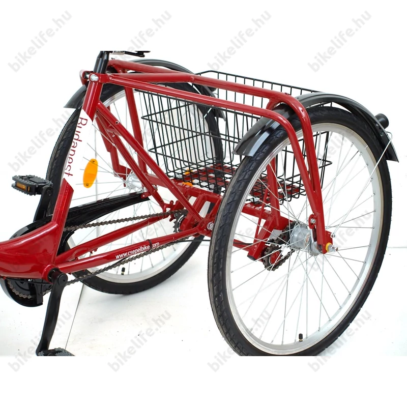 Csepel Budapest B felnőtt tricikli Shimano Nexus3 agyváltóval 26