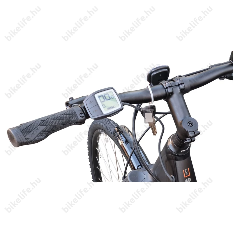 KTM Macina Tour A410 elektromos kerékpár Bosch Active Line 9 fokozatú Altus váltó matt fekete 46cm