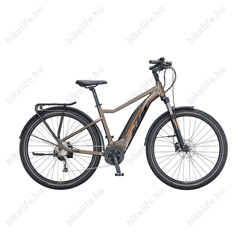 KTM Macina Gran P292 Ebike Bosch Performance Line meghajtás férfi váz, tölgy barna, 48cm