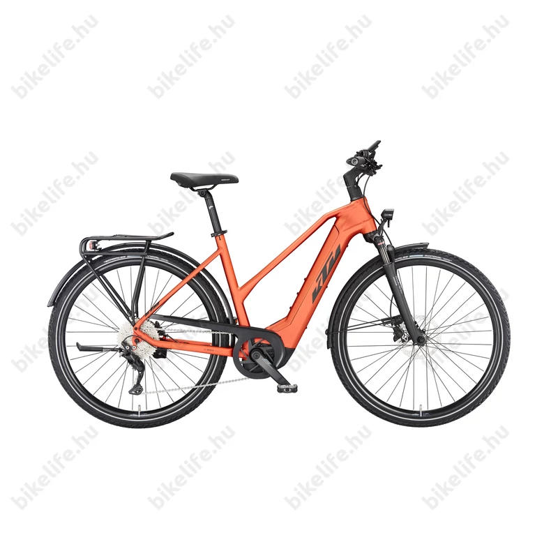 KTM Macina Sport 510 elektromos kerékpár Bosch Smart Performance CX meghajtás Cues női 46cm burnt orange