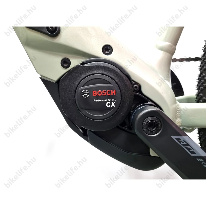 KTM Macina Sprint elektromos kerékpár Bosch Performance Line CX, 9 fokozatú Alivio váltó, női, dew silver 51cm