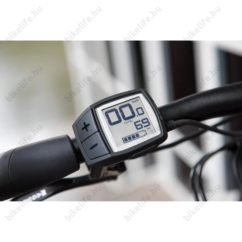 KTM Macina Sprint elektromos kerékpár Bosch Performance Line CX, 9 fokozatú Alivio váltó, női, dew silver 51cm