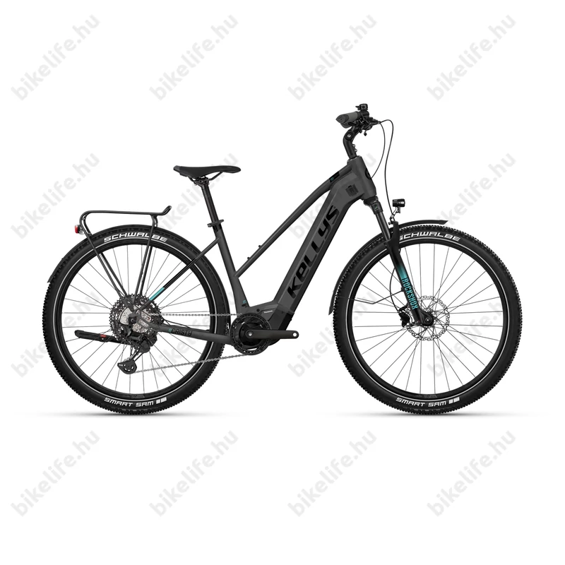 Kellys E-Cristy 90 Grey női ATB trekking Ebike 11 fokozatú Deore XT váltó, Panasonic meghajtás, M