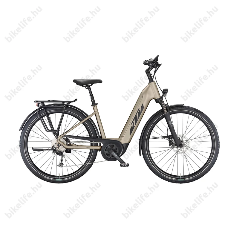KTM Macina Tour P510 elektromos kerékpár Bosch Smart rendszerrel 75Nm-es nyomatékkal monovázas oak matt 46cm