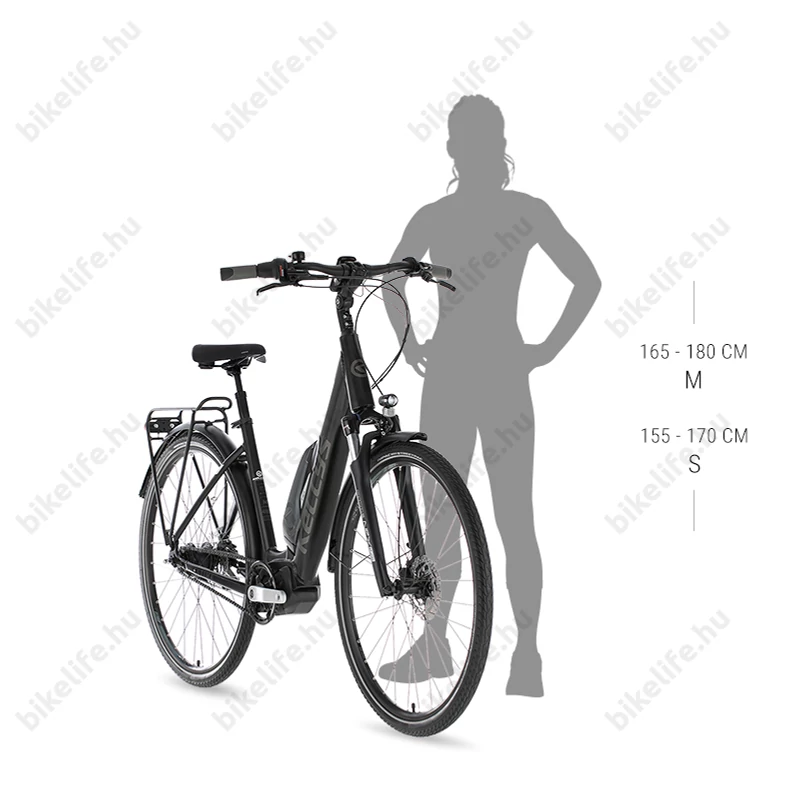 Kellys Estima COMP 60 City Ebike 8 fokozatú Nexus váltó, Shimano Steps meghajtás, M