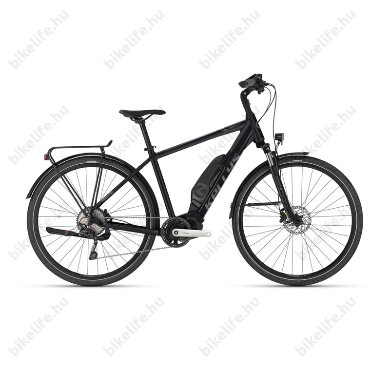 Kellys E-Carson 10 Black ebike Shimano Steps meghajtás 630Wh akkumulátor Shimano Cues váltórendszer M-es