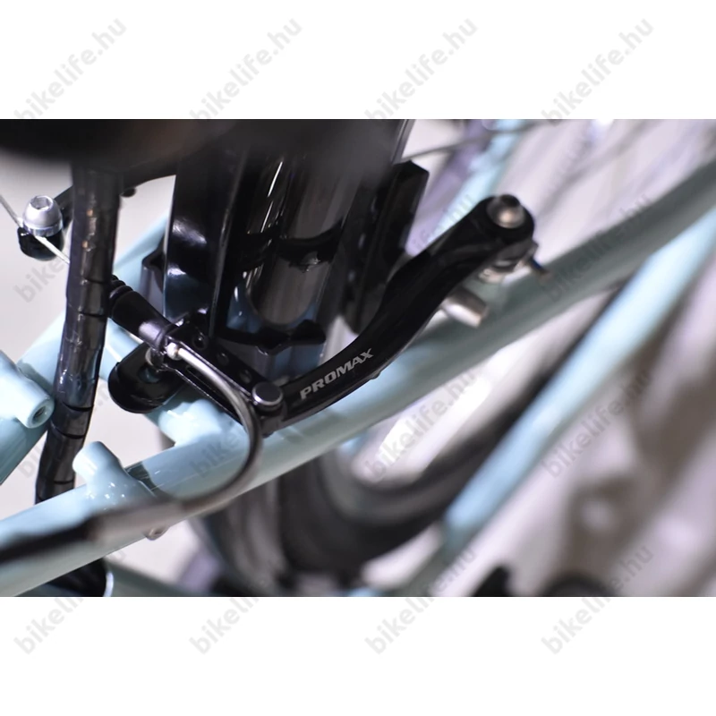 Neuzer Ebike E-trek Lido női celeste 7 seb. acél váz + teleszkóp 28