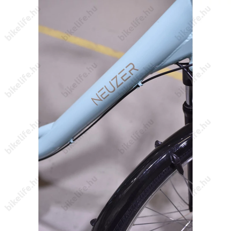 Neuzer Ebike E-trek Lido női celeste 7 seb. acél váz + teleszkóp 28