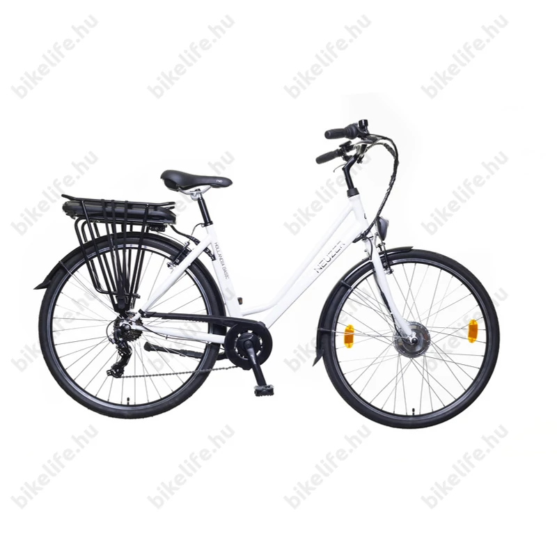 Neuzer Hollandia Basic városi Ebike/Pedelec 7 fokozatú váltó, MXUS motor, fehér 18