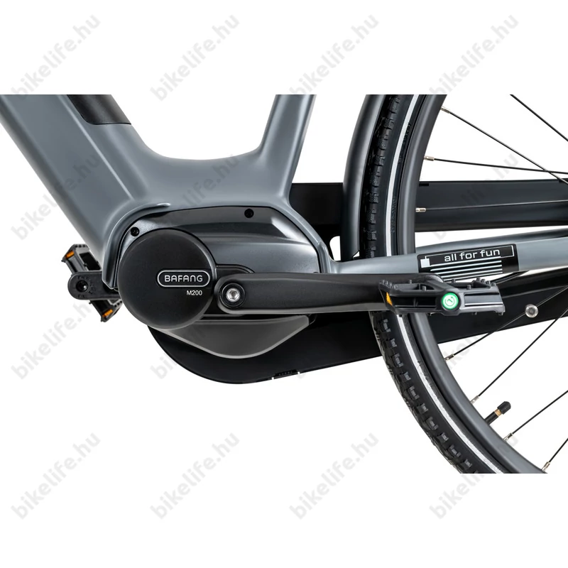 Neuzer Planear monovázas trekking ebike 70Nm-es Bafang középmotorral 470 Wh-s akkumulátorral