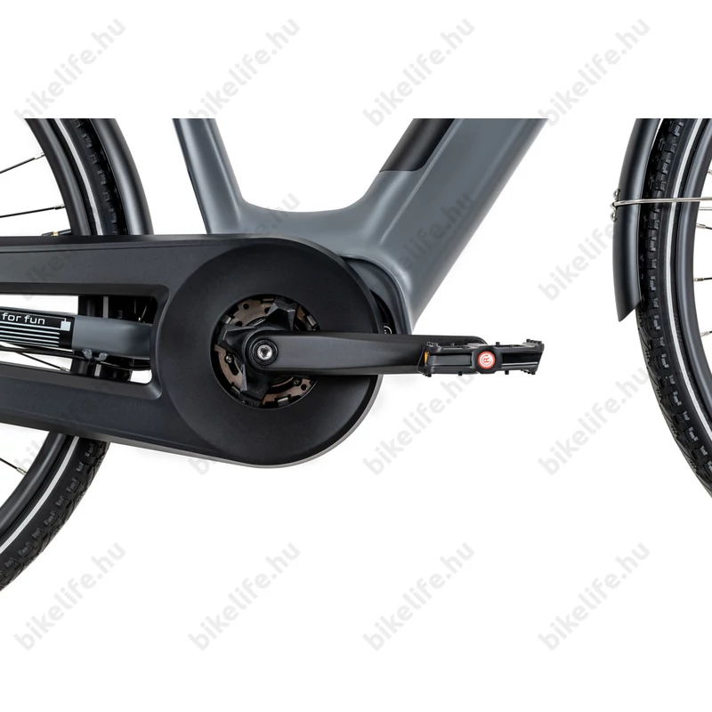 Neuzer Planear monovázas trekking ebike 70Nm-es Bafang középmotorral 470 Wh-s akkumulátorral