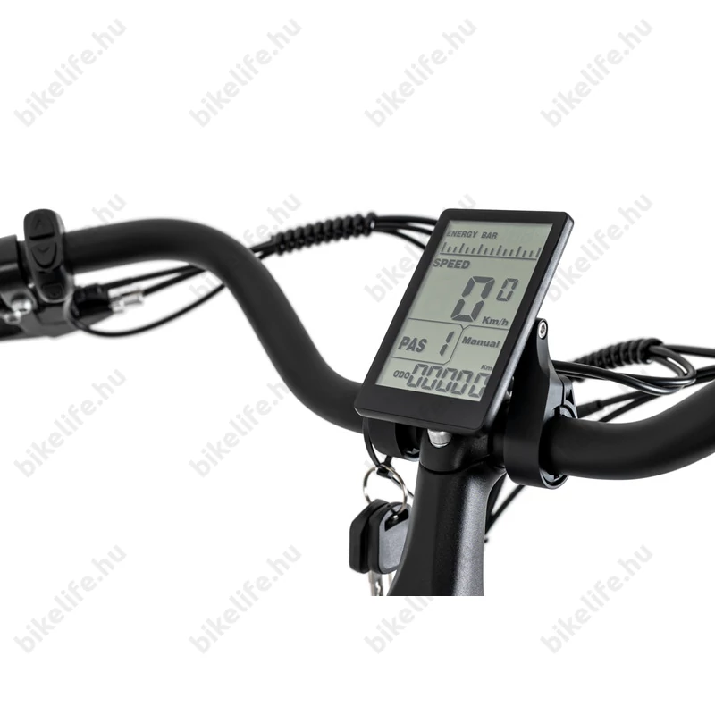 Neuzer Easyboarding alacsonyátlépésű ebike mattbordó integrált 461Wh-s akkumulátorral és nyomatékszenzorral