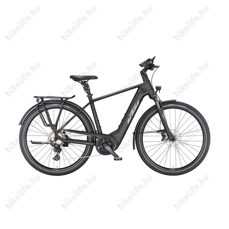 KTM Macina Style 730 trekking ebike/pedelec férfi Bosch Performance CX Smart meghajtás férfi vázas, fekete/narancs, 46cm