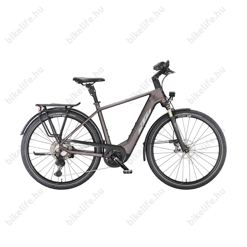 KTM Macina Style 710 elektromos kerékpár Bosch Performance Line CX Smart, 11 fokozatú Deore XT váltó, férfi, bodza 51cm