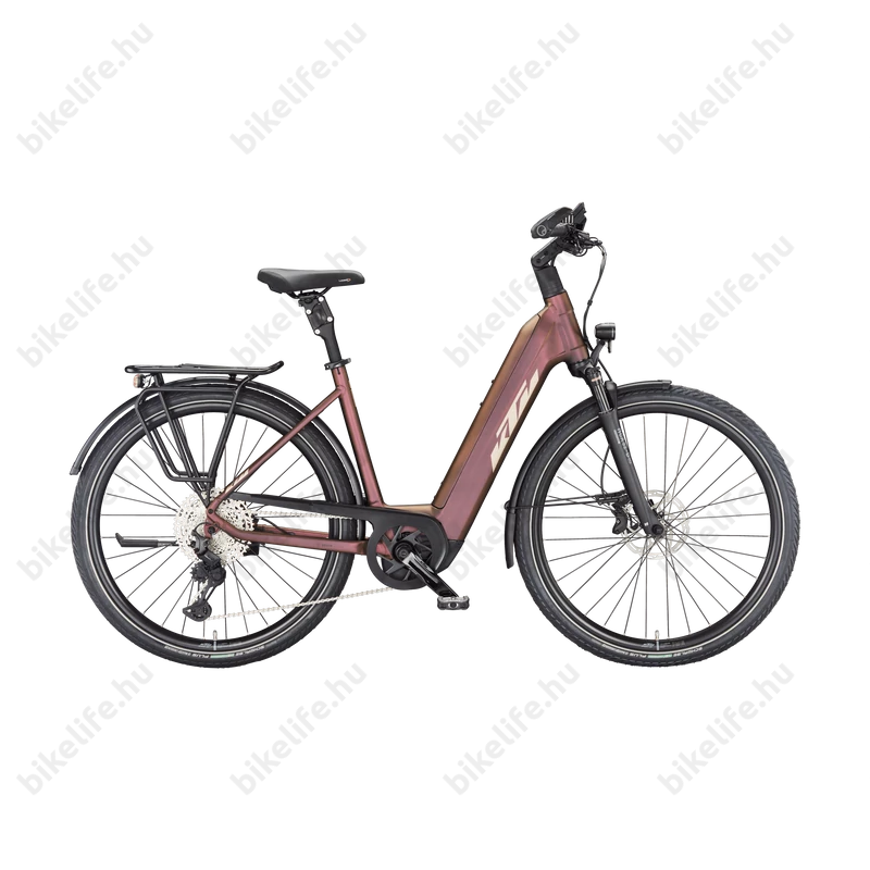 KTM Macina Style 720 elektromos kerékpár Bosch Performance Line CX motor Smart rendszer 750Wh akku monovázas női 43cm