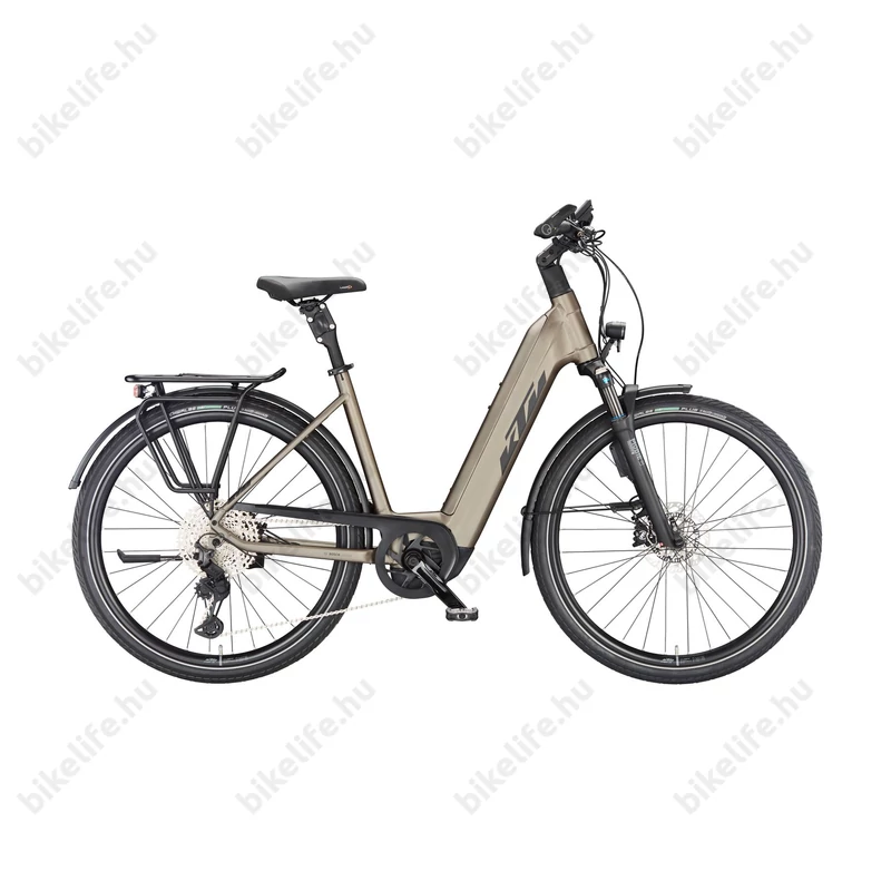 KTM Macina Style 720 ABS elektromos kerékpár Bosch Perf. Line CX 85Nm/750Wh, 11 fok. Deore XT váltó, mono vázas, matt tölgy 43cm