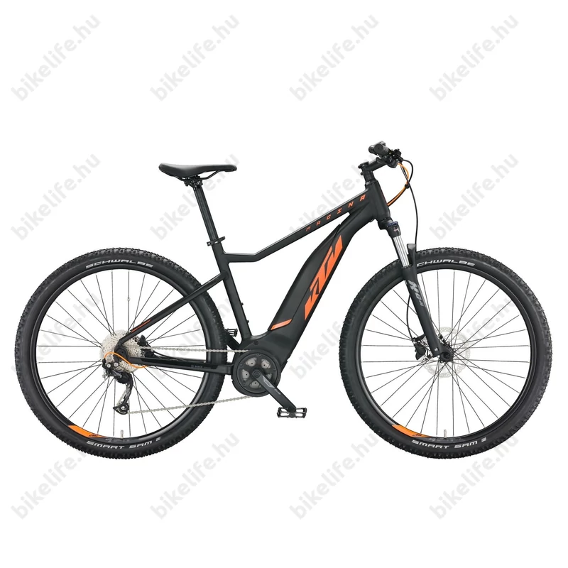 KTM Macina Ride 491 cross Ebike/pedelec Bosch Active meghajtás, 9f Altus váltó, fekete/narancs, férfi L/48cm