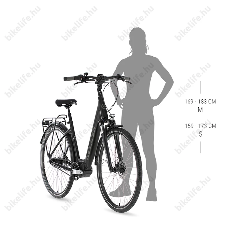 Kellys Estima 40 White Ebike/ Pedelec City 8 fokozatú Nexus agyváltó, 40Nm/504Wh Shimano Steps meghajtás, S