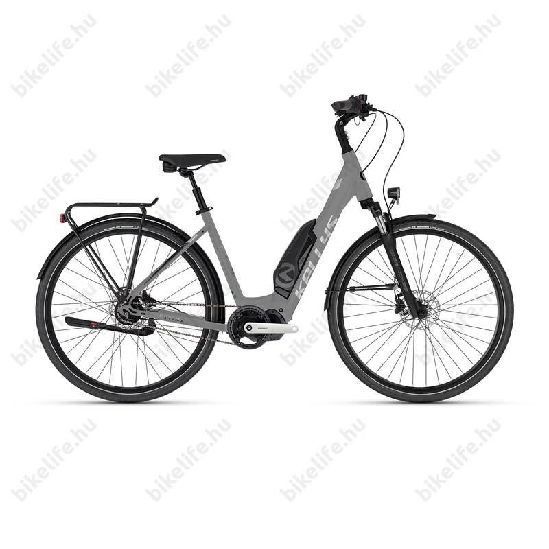 Kellys Estima 40 Moonstone Grey Ebike/ Pedelec City 5 fokozatú Nexus agyváltó, 40Nm/630Wh Shimano Steps meghajtás, M