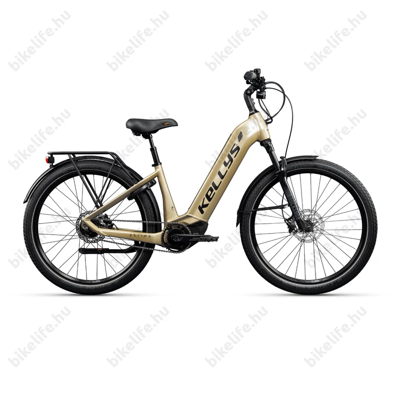 Kellys Estima 60 Gold Ebike/ Pedelec City 5 fokozatú Nexus agyváltó, 85Nm/725Wh Shimano Steps meghajtás, S