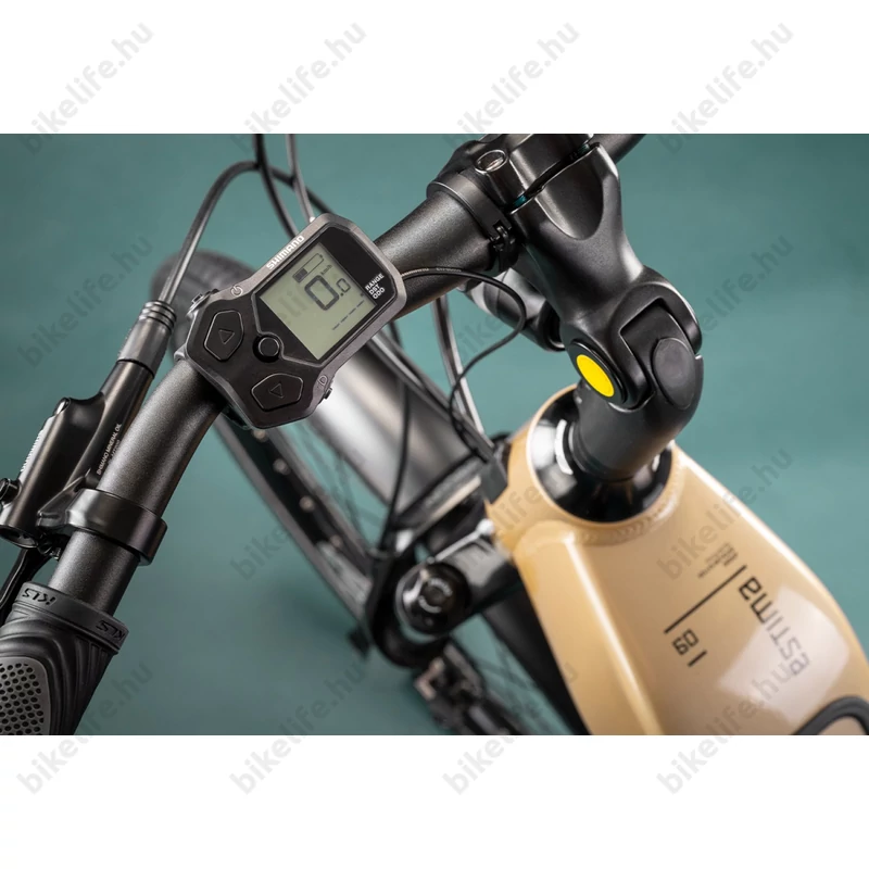 Kellys Estima 60 Gold Ebike/ Pedelec City 5 fokozatú Nexus agyváltó, 85Nm/725Wh Shimano Steps meghajtás, M