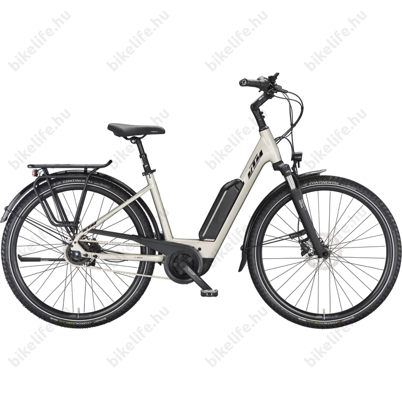 KTM Macina Central P510 Ebike Bosch Performance Smart 75Nm/545Wh rendszer női monovázas 5 fokozatú agyváltóval pezsgő 46cm