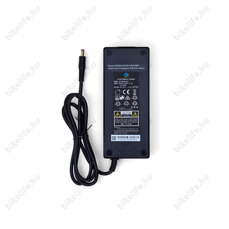 Ebike akkutöltő 36V-os Li-ion akkumulátorokhoz - Neuzer Lido és Zagon